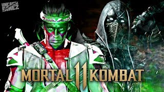 Mortal Kombat 11 - Nightwolf VS Noob Saibot Intro Dialogues & MORE!!