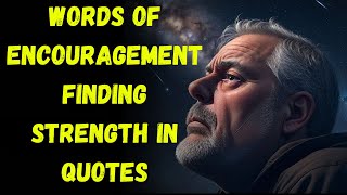 Words of Encouragement Finding Strength in Quotes #wisdom #motivation #quotes #motivationalvideo