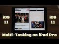 Split-Screen Multitasking on iOS 11 running on iPad Pro - Superb! Split-Screen Multitasking on iOS 11 running on iPad Pro - Superb!