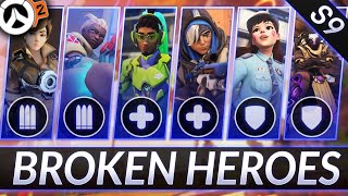 NEW BEST HEROES to MAIN for EVERY ROLE in SEASON 9 (FREE WINS) - Overwatch 2 Guide