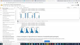 Applying Pandas to titanic3 dataset and creating basic histograms to describe distribution of age