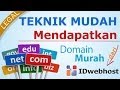 Domain Murah IDwebhost, Cara Mudah Mendapatkan Domain Murah Di IDwebhost