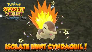 How To Shiny Hunt Cyndaquil In Pokemon Scarlet and Violet the Indigo Disk!