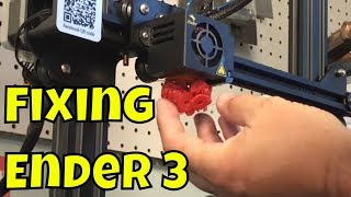 Creality Ender 3 - Easy Fix For Filament Blobs