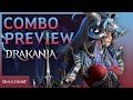 Drakania Skill/Combo Preview | Black Desert