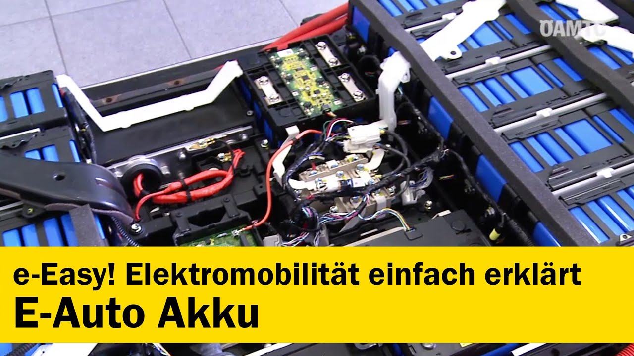 Wie Funktioniert Ein E-Auto Akku? E-Easy! Elektromobilität Einfach ...