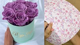 TUTORIAL COMPLETO CAJA MÁS ROSAS Y FERREROS #comohacerunacaja #tutoriales #manualidad #cajaredonda