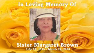 Sister Margaret Marie Brown- Celebration of Life