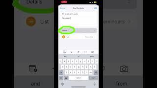 How to set water reminder in iPhone #shorts