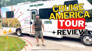 2023 CRUISE AMERICA RV Rental HONEST REVIEW and WALKTHROUGH // After 2,000 Mile Family Roadtrip!!