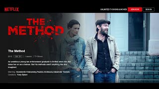 The method Netflix Russian crime detective series season 1 trailer | метод сериал – сезон 1 трейлер