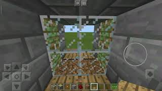 超簡易自動門,紅石新手必學！！[Minecraft PE]