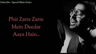 (Lyrics)Aaj Phir Song | Arijit Singh, Samira Koppikar | Hate Story 2 | Aziz Qaisi,Arko