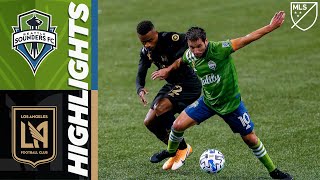 Seattle Sounders FC vs. LAFC | September 18, 2020 | MLS Highlights