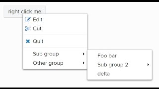 Custom context menu in JS | JavaScript Tutorials | Web Development Tutorials