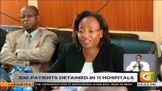 Gov’t confirms detention of patients at KNH