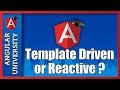 💥 Why Use Angular Template Driven Forms Vs Model Driven or Reactive?