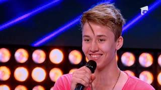 X Factor Romania - Prezentare: Andrei Colta se considera Justin Bieber