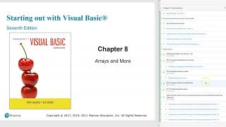 CIS 60 - Visual Basic - Chapter 08 Activities
