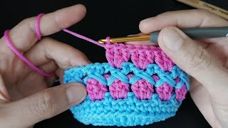 It​ so​ beautiful ✨ DIY crochet mini​ basket✨✨pattern for beginner✨✨✨Step by Step