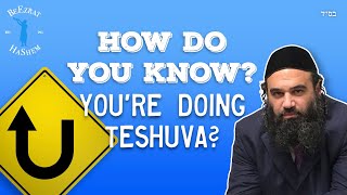 How do You Know You're Doing TeShuva?