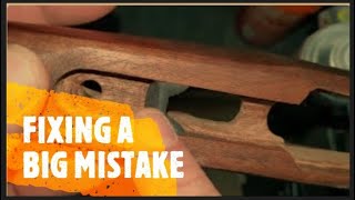 Fixing a big mistake