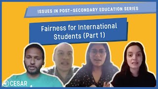 [CC] IPSE #1: Fairness for International Students Part 1