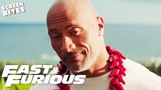 A Day In The Life Of Luke Hobbs | Fast & Furious | Screen Bites