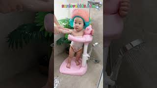 Baby Standing Bath Gadget, Making Bath Time Simple and Fun!#shorts