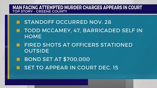 $700k bond set for Greene County standoff suspect