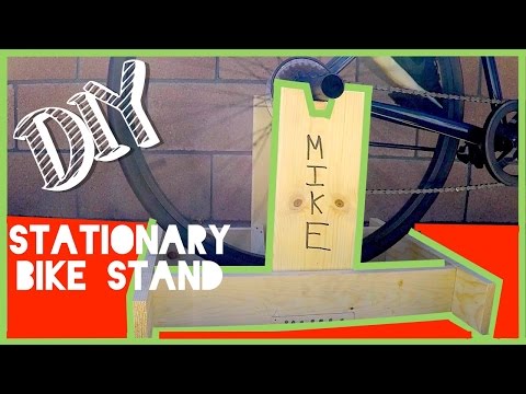 DIY Stationary Exercise Bike Stand DIY Stationary Exercise Bike Stand