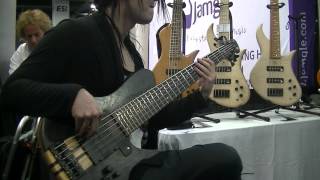 the Namm Show 2015,  Hadrien Féraud & Henrik Linder ( Dirty Loops )