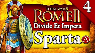 MASSIVE 18,000 FORT BATTLE! Total War Rome 2: DEI: Sparta Campaign Gameplay #4