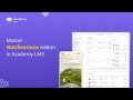How Notifications Addon Works in Academy LMS