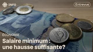 Le salaire minimum au Québec passe à 15,75 $  | D'abord l'info