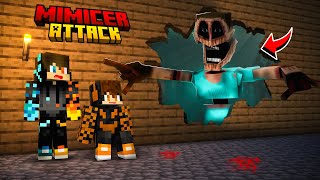 We Found Scary Mimicer In Our Minecraft Bunker😰