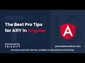 The Best Pro Tips for A11Y in Angular - JavaScript Marathon