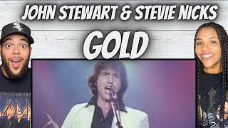 LOVE IT!| FIRST TIME HEARING JOHN STEWART ft  Stevie Nicks -  Gold REACTION