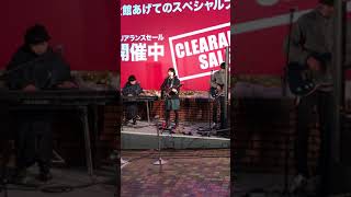 20170123 Notitle 路上ライブ in 新宿 「rain stops, good-bye」