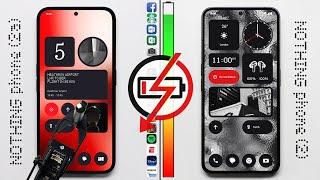 Nothing Phone (2a) vs. Nothing Phone (2) Speed & Battery Test