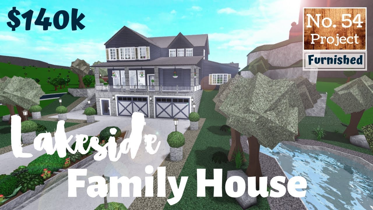 Lakeside Mansion Bloxburg House Layout Mansion