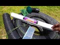 how i built a french drain to improve drainage on clay soil