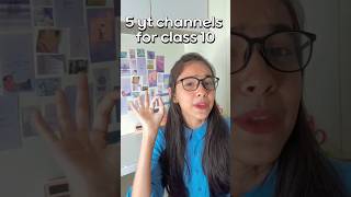 Top 5 YouTube channels for class 10th #shorts #ashortaday #class10 #boardexam #boardexam2023