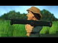 Vietnam War in clay