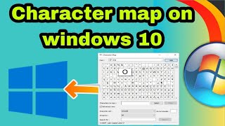 character map windows 10