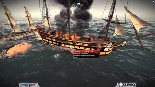 Napoleon Total War - Battle for Bristol Harbor - Naval Battle