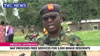 NAF Provides Free Medical Services For 2000 Benue Residents