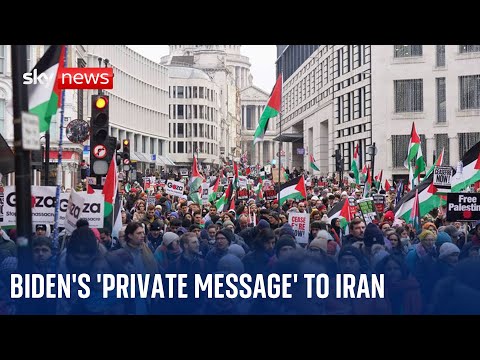 Biden Delivers 'private Message To Iran' About Houthi Attacks | Israel ...