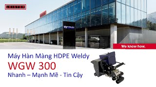 Máy Hàn Màng HDPE WELDY WGW 300 #shorts