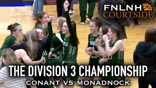 Conant vs Monadnock - 2/27/2022 - NHIAA Division 3 Girls Basketball Championship